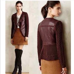 Anthropologie Elevenses Vegan Leather Hiroumi Moto